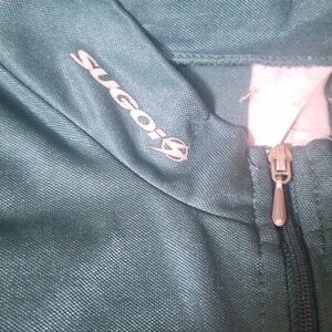 Sugoi Emerald Green Long Sleeve 1/4 Zip Biking Shirt